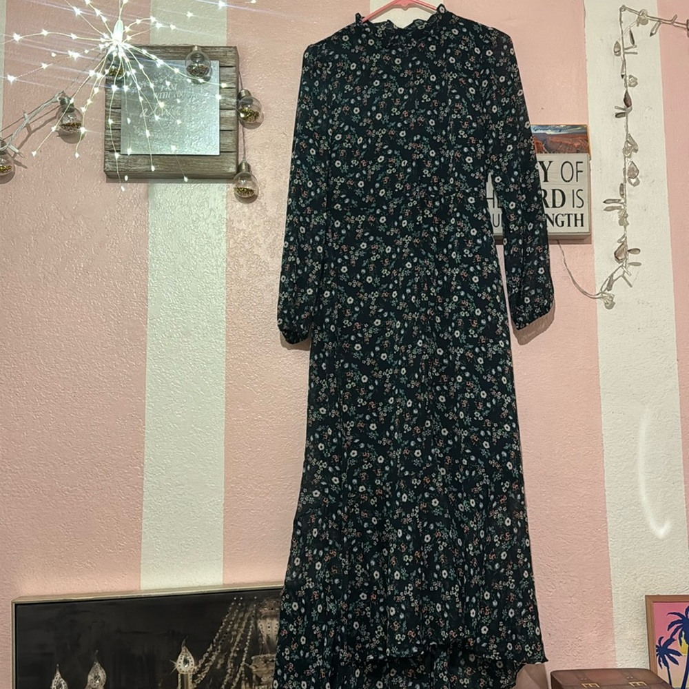 Floral Button Up Dress